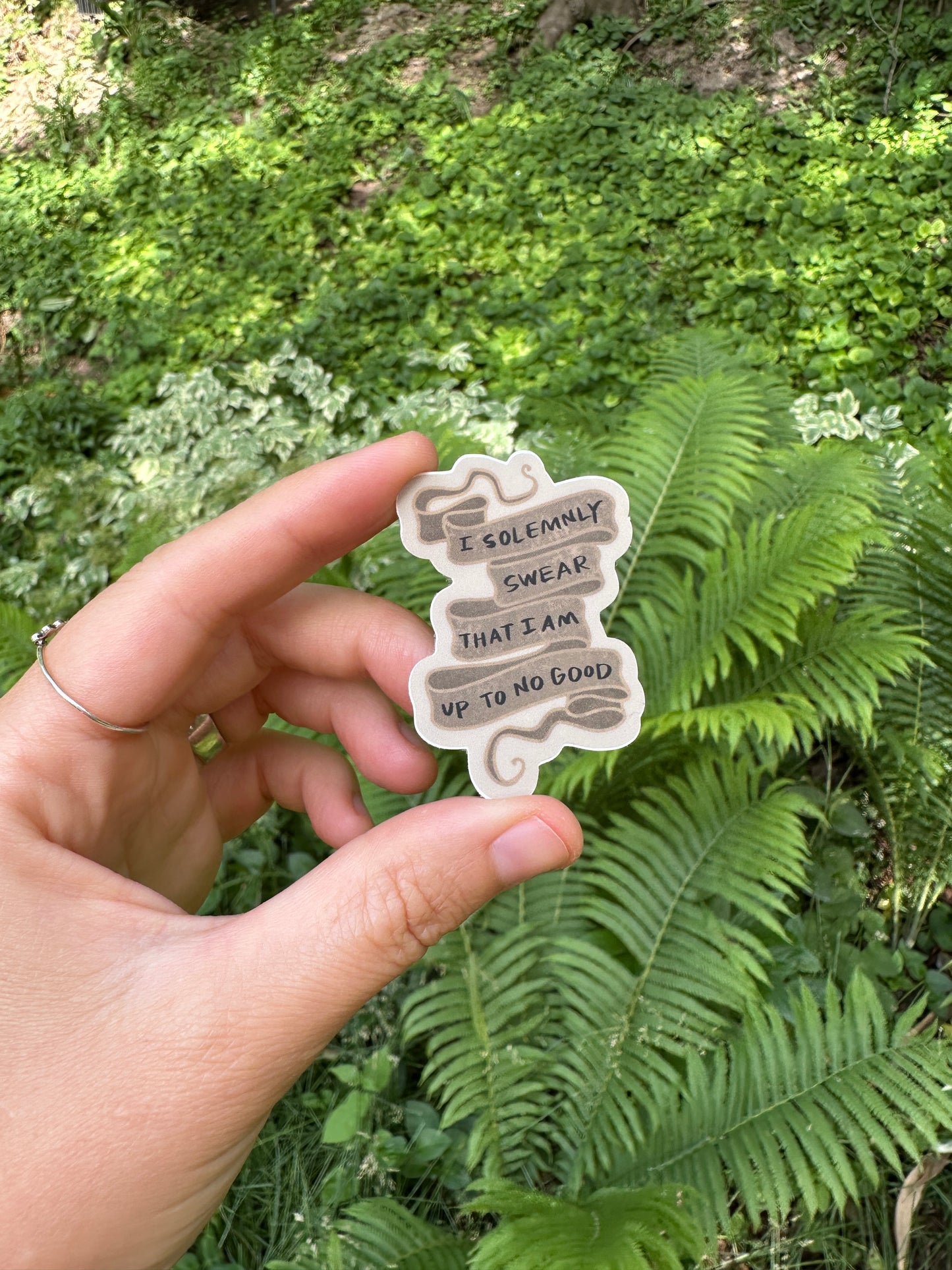 I Solemnly Swear Sticker - 2"
