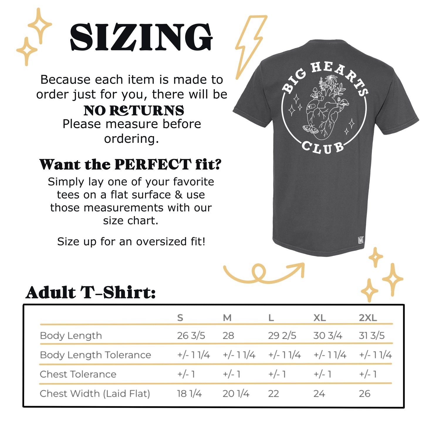 Big Hearts Club Adult T-Shirt