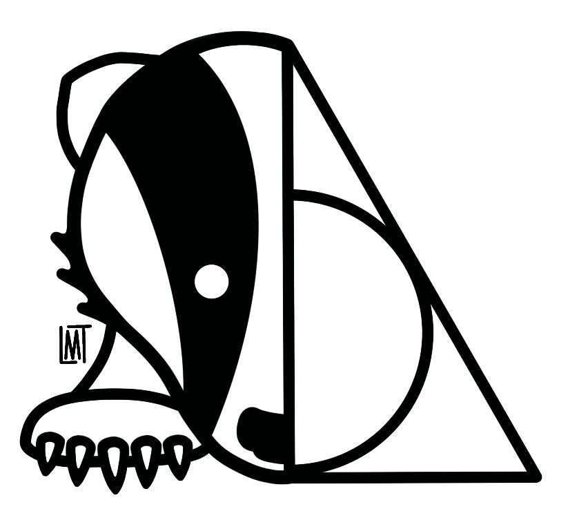 Hufflepuff Hallows House Sticker - 2.5"