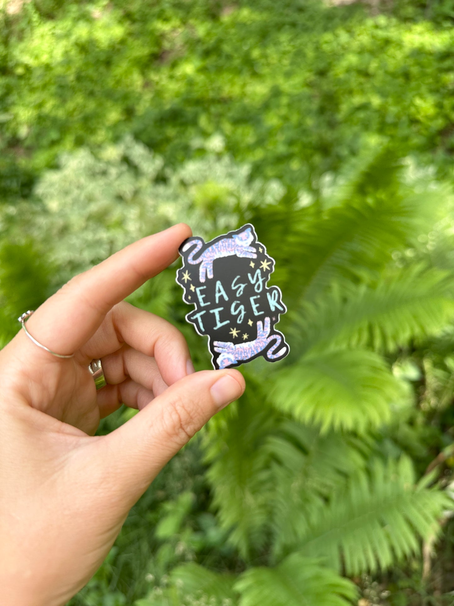 Easy Tiger Sticker - 2”