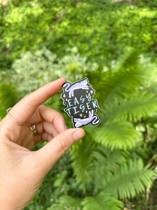 Easy Tiger Sticker - 2”