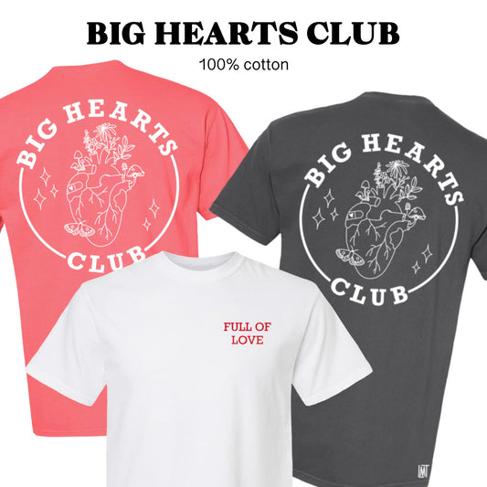 Big Hearts Club Adult T-Shirt