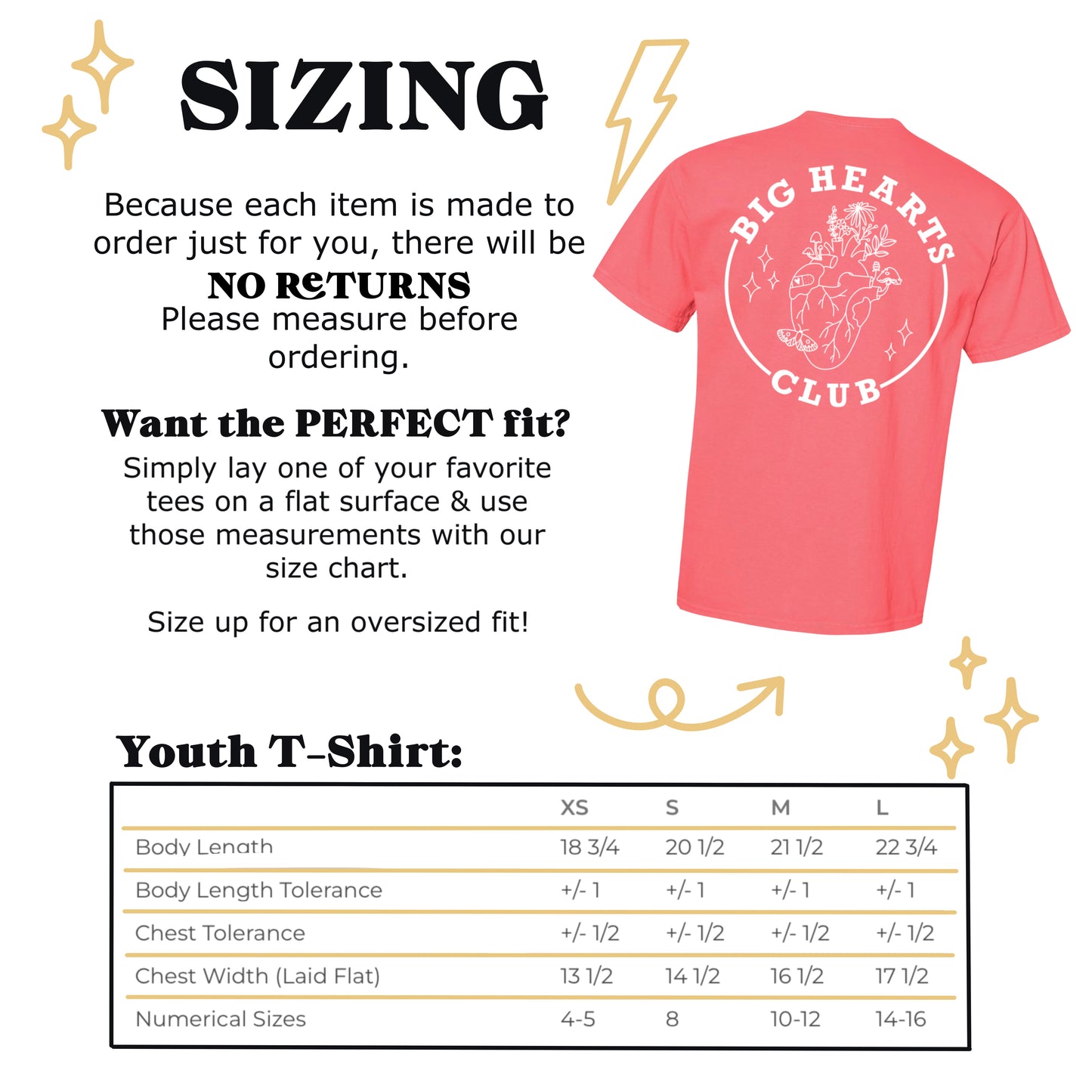 Big Hearts Club Youth T-Shirt