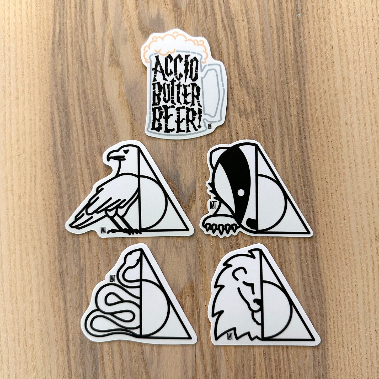 Accio Butterbeer Sticker - 2.5"