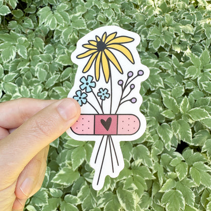 Band-Aid Bouquet Sticker