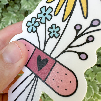 Band-Aid Bouquet Sticker