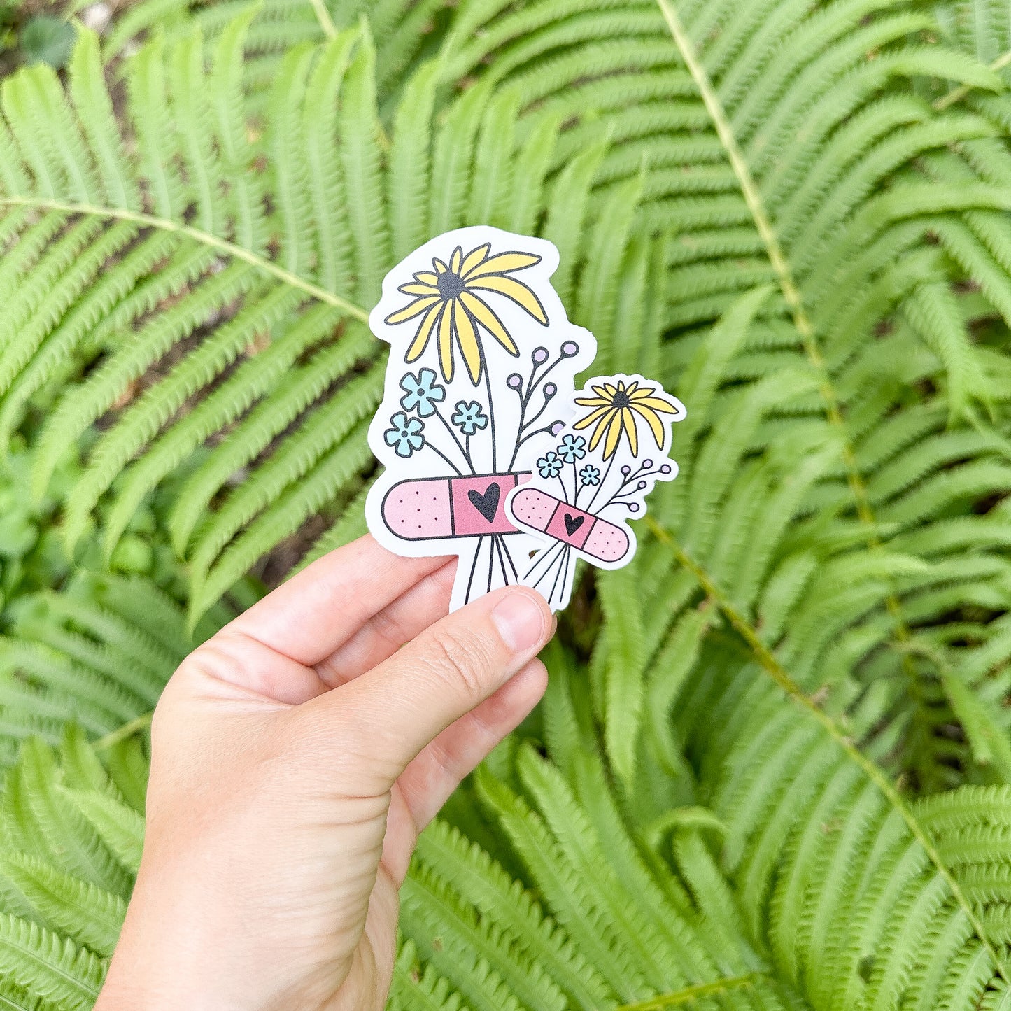 Band-Aid Bouquet Sticker